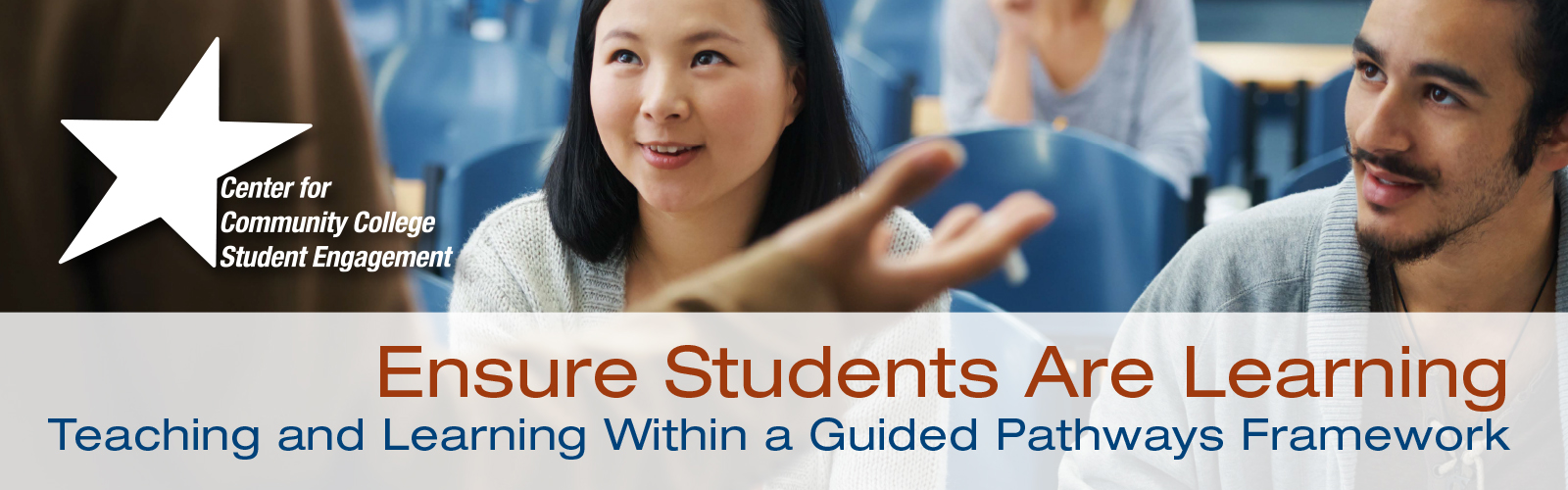 Teaching and Learning within Guided Pathways Banner