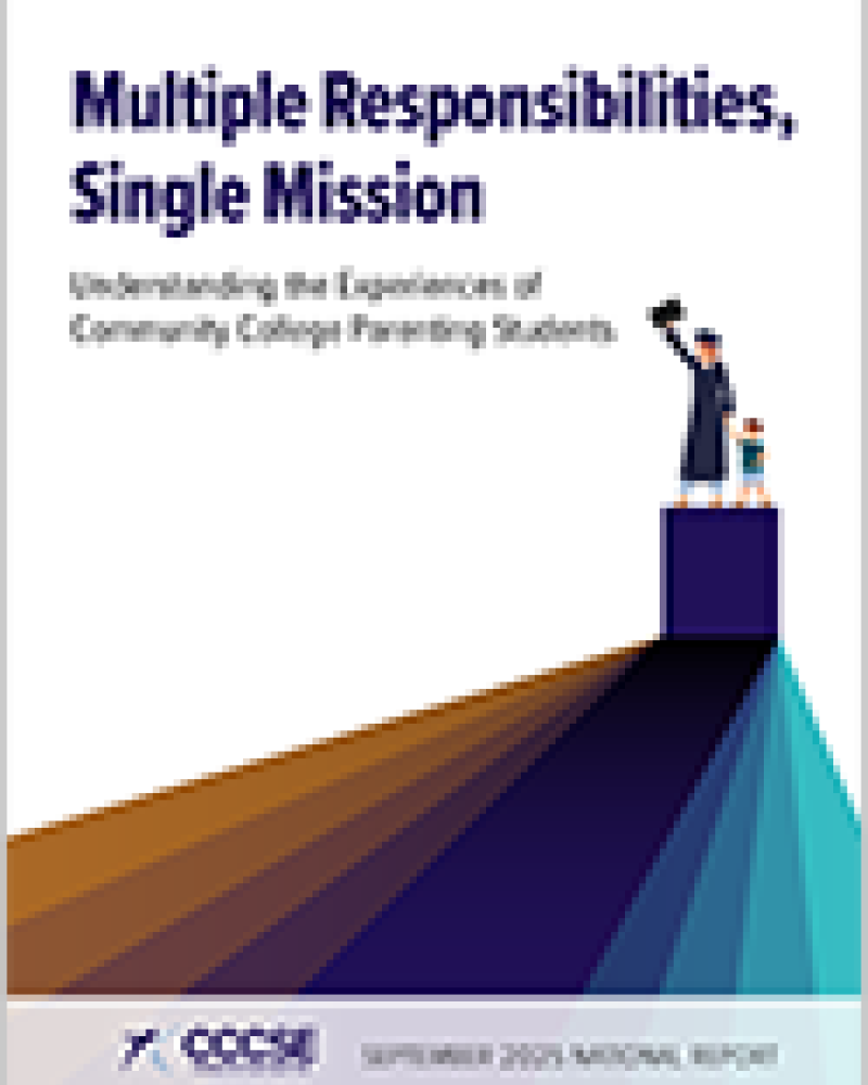 Cover image of the CCCSE report: Multiple Responsibilities, Single Mission